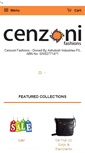 Mobile Screenshot of cenzoni.com.au