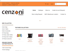 Tablet Screenshot of cenzoni.com.au